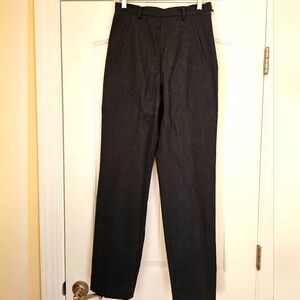 ANN TAYLOR LOFT - WOOL DRESS PANTS       SIDE POCKETS/NO PLEATS
